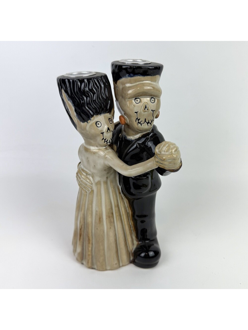 YANKEE CANDLE BONEY BUNCH THE LAST TANGO FRANKENSTEIN & BRIDE 2015 HALLOWEEN